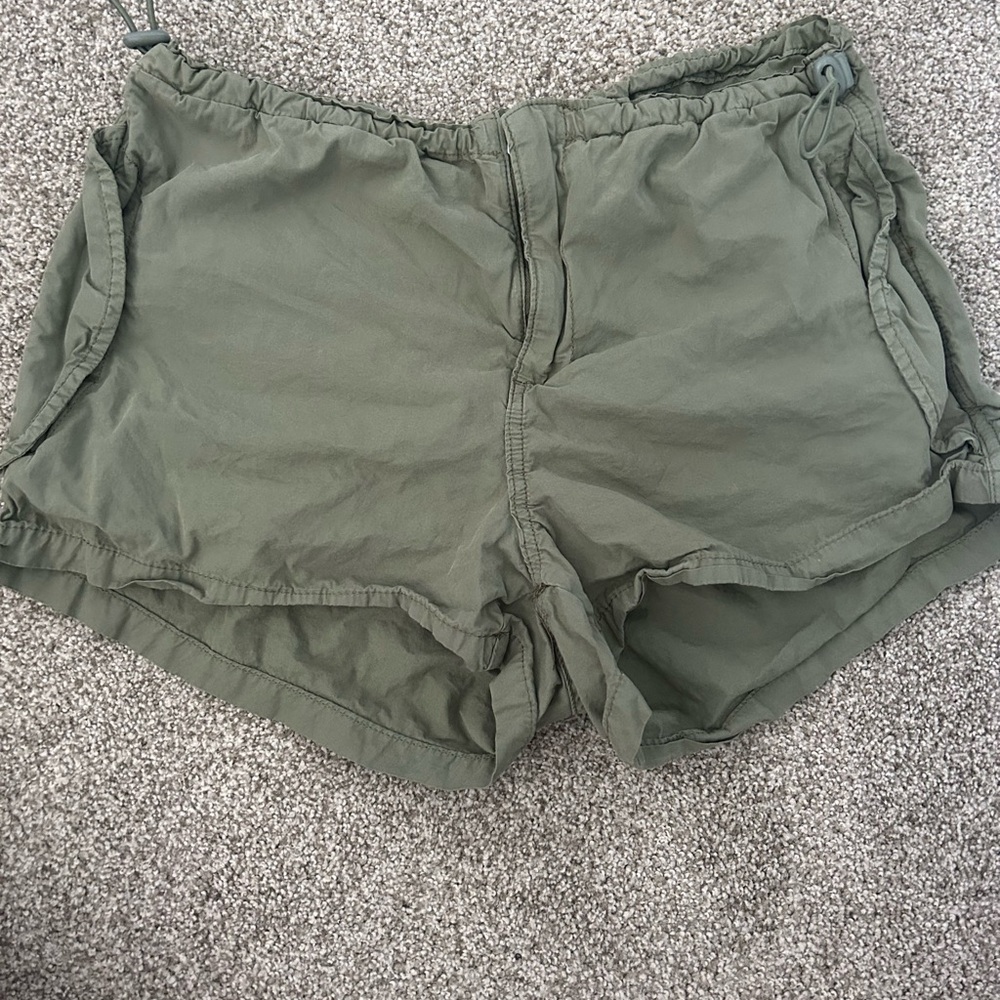BDG Sage Green Cargo Shorts